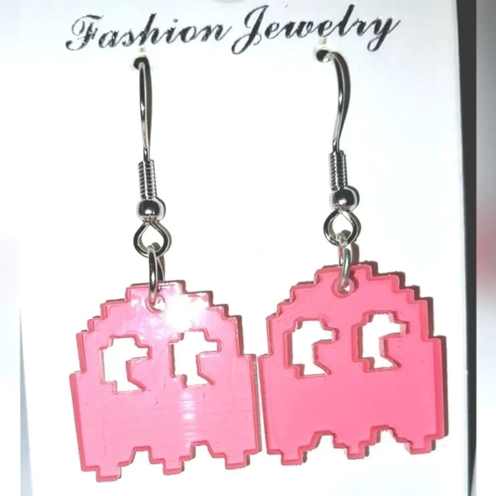 Retro cartoon earrings